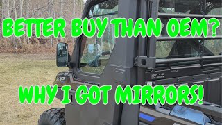 2024 Polaris Ranger DOOR MIRRORS - UNBOXING \u0026 REVIEW!