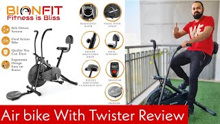 Bionfit air bike Review | Best exercise cycle for home in india | Best exercise cycle