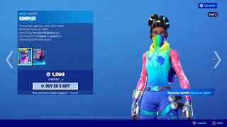 FORTNITE ITEM SHOP *NEW* KOMPLEX SKIN EDIT STYLE! (Fortnite Battle Royale)