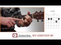 guitar chords for beginners em9