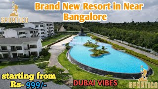 Best New Resort Near Bangalore | SPORTICO LUXURY RESORT | #bangalore