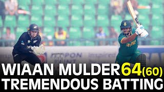 Wiaan Mulder Scores 64 Runs | New Zealand vs South Africa | Tri-Nation Series 2025 | PCB | M3J1K