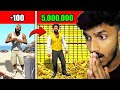 $5 to $5,00,00,000 in GTA 5 in 24 hours | Sharp Tamil Gaming