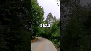 IRAN, Mazandaran:Beautiful roads of Mazandaran 🌳#iran #Mazandaran #shorts #viral