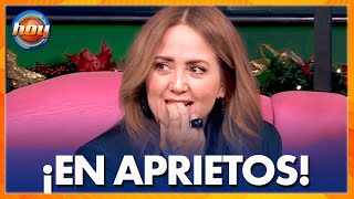 Andrea Legarreta sorprende al quedarse sin respuesta en ¡Basta! | Programa Hoy