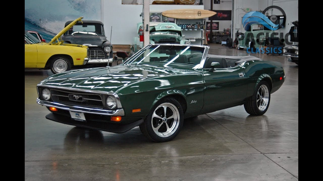 1971 Ford Mustang Convertible - YouTube