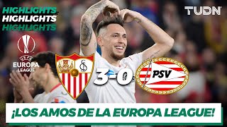 Highlights | Sevilla 3-0 PSV | UEFA Europa League 22/23-8vos | TUDN