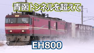 青函トンネルを超えて EH800形 交流用電気機関車