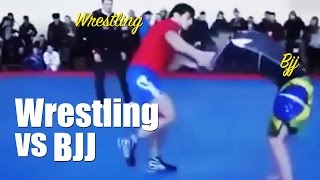 Wrestling vs BJJ Brazilian Jiu jitsu