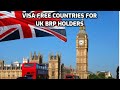 UK BRP Visa Free Countries