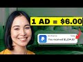 GET PAID $6 PAYPAL DAILY WATCHING ADS | Make Money Online 2025