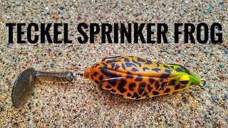 Teckel Sprinker Frog | Lure Review (Underwater Footage)