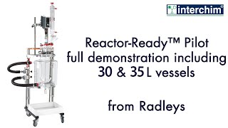 Reactor Ready™ Pilot – Pilot scale jacketed lab reactor system with interchangeable glass vessels IT