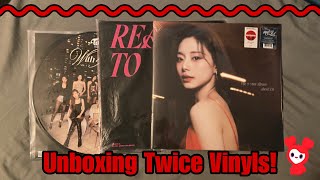 Unboxing My First Twice Vinyls! (With You:th, Ready To Be & AbouTzu) | Twice Unboxing #2