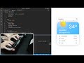 ASMR Programming - Weather App With Javascript API - No Talking