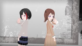 【MMDバンドリ】ドラマツルギー　美竹蘭＆戸山香澄　【1080p】