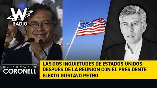 Las dos inquietudes de EE.UU. tras reunión con el presidente electo Gustavo Petro