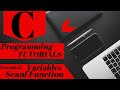 C Programming Tutorial | Lesson 5 | Variables and Scanf Function