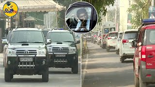 వైఎస్ జగన్ కాన్వాయ్ | AP CM YS Jagan Convoy Latest Visuals | YS Jagan Convoy Entry  | Disha TV