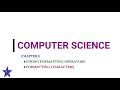String Formatting With the % Operator - python #TNSCERT