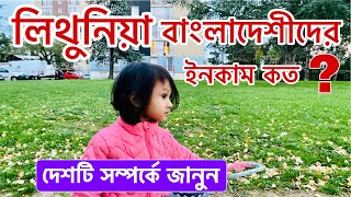 লিথুনিয়া বাংলাদেশীদের ইনকাম কত? লিথুনিয়া অবৈধ বাংলাদেশিদের ইনকাম? লিথুনিয়া দেশটি সম্পর্কে জানুন