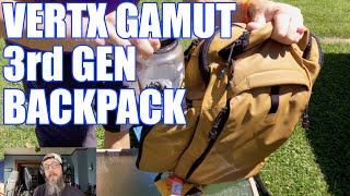 VERTX GAMUT 3rd Generation Backpack Overview / Review