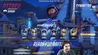 Top 500 Trolling 6 Stack vs Overwatch Streamers (RAGE WARNING Dual POV)