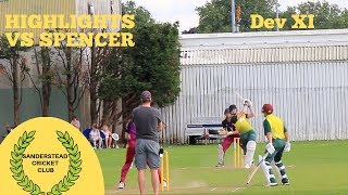 Last Ball THRILLER! Sanderstead Cricket Club Dev XI vs Spencer CC Dev XI