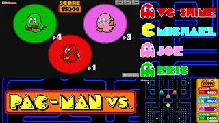 Let's Play Pac-Man VS (4-Players) Part 5: Manic Manor