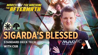 Sigarda's Blessed - Protect the Board! | Deck Tech with CGB | Standard | #mtgaftermath