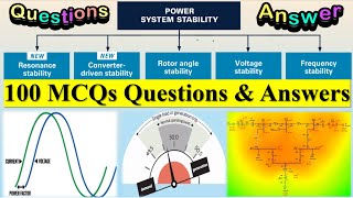 Power System Stability 100 MCQs Questions & Answers | Power System Stability Classification Q&A