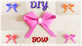 How to make bow tie with paper | diy bow tie tutorial easy | diy paper bow easy | bow tie diy paper