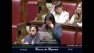 Ida Carmina - M5S Camera - Intervento in Aula - 27/04/2023