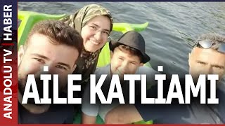 KATLİAM YAPAN GENÇ İLE ANNESİ, BABASI VE KARDEŞİ SON YOLCULUĞUNA UĞURLANDI