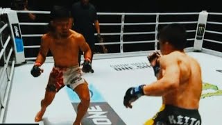 Lito Adiwang All LANDED STRIKES vs Keito Yamakita