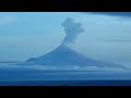 shishaldin volcano erupts