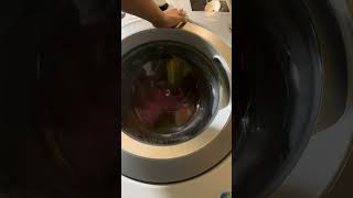 Doing some brand new reusable clothes on the Test Mode. LG WM3500CW (FULL WASH, NO RINSE ON VIDEO!)