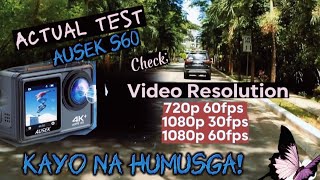 Ausek S60 4K Action Cam Review / #auseks60