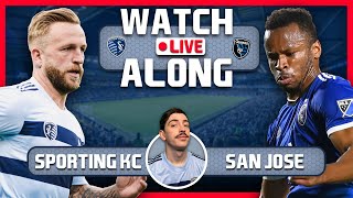 🔴 LIVE SPORTING KC vs SAN JOSE EARTHQUAKES | Watch Along with Kevin Lopez | MLS