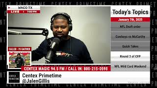 Centex Primetime w/ Jalen Gillis on CBS Radio First Show of the Year!!