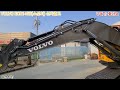 신차출고 2022년형 volvo ecr145e 소선회 굴삭기