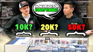 I bought EVERY CARD at my local sports card shop! 😳