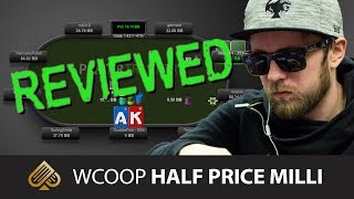 WCOOP 2018 Half Price Milli Poker Review With PATRICK 'PADS1161' LEONARD | Part 2