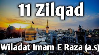 11 Zilqad Whatsapp Status | Wiladat Imam Raza a.s Whatsapp Status 2021 | Hassan Sadiq Qasida Status