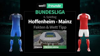 Bundesliga Prognose & Wett-Tipp: Hoffenheim - Mainz | 2022/23