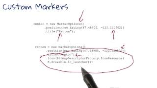 Adding a Custom Marker