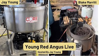 YouTube live With Blake Merritt discussing the Core Bio Extractor for making compost extract