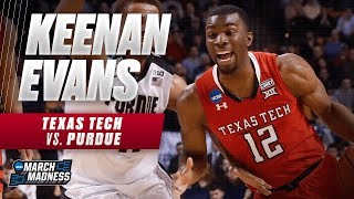 Texas Tech's Keenan Evans helps the Red Raiders to the Elite 8