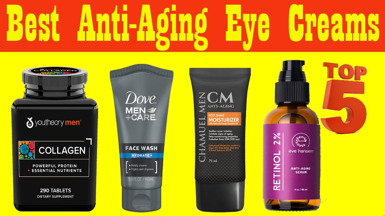 Top 5 Best Anti Aging Products For Men 2020 - YouTube