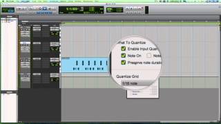 Pro Tools 11/12 - #29 - Input Quantize (Event Operations)